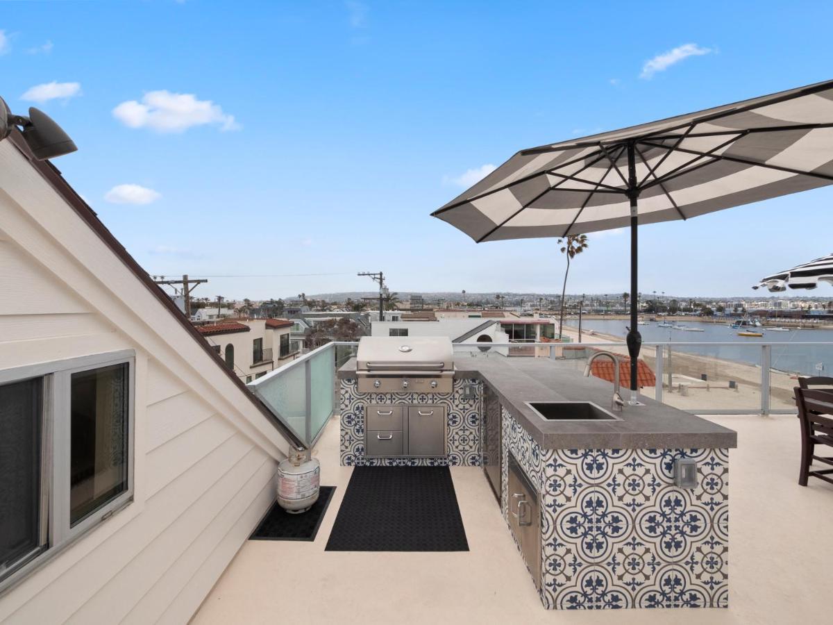 Stunning Bayfront Condo With Gorgeous Views, Garage, Massive Roof Deck & Ac - Dogs Welcome! San Diego Kültér fotó